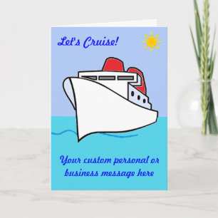 Let's Cruise Custom Card