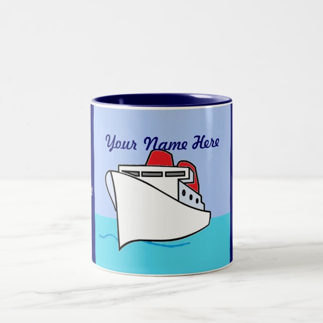 Let's Cruise Personalized Mug (Center)