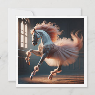 Let's dance! Horse dancing ballet, Horse  Invitation