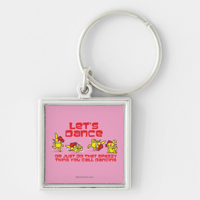Let's Dance Keychain (Front)