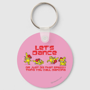 Let's Dance Keychain