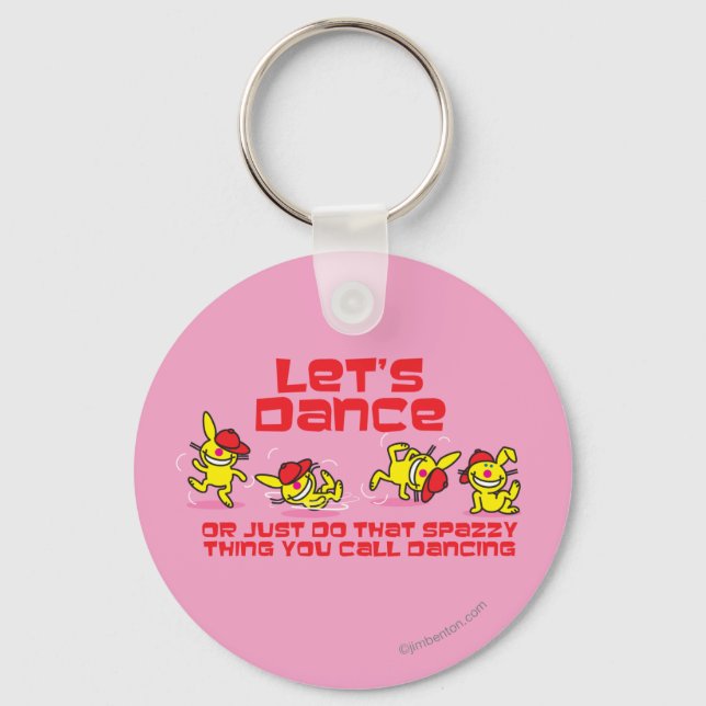 Let's Dance Keychain (Front)