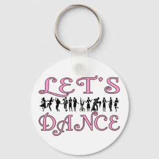 Let's Dance Keychain