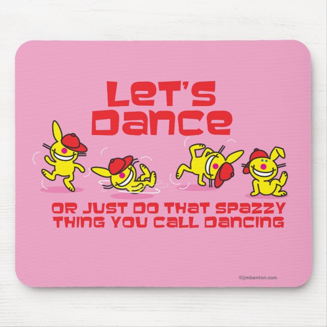 Let's Dance Mouse Pad (Front)