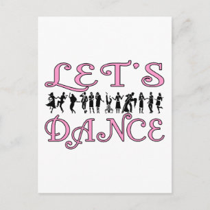 Let's Dance Postcard