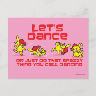 Let's Dance Postcard