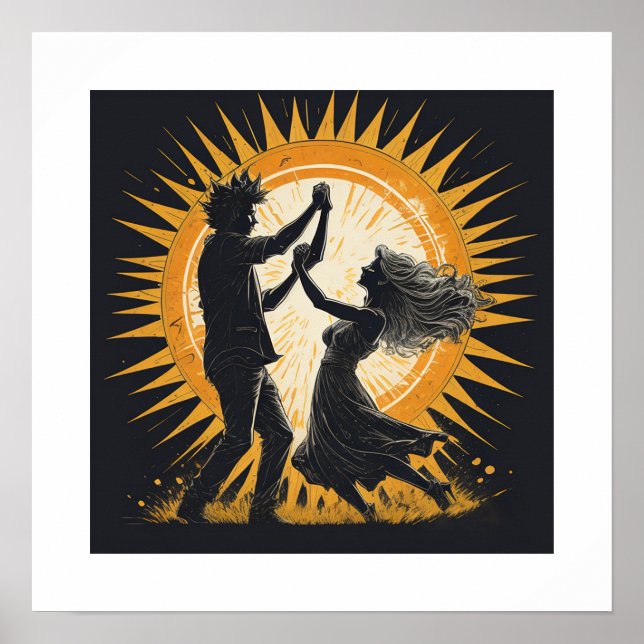Let's Dance Poster (Front)