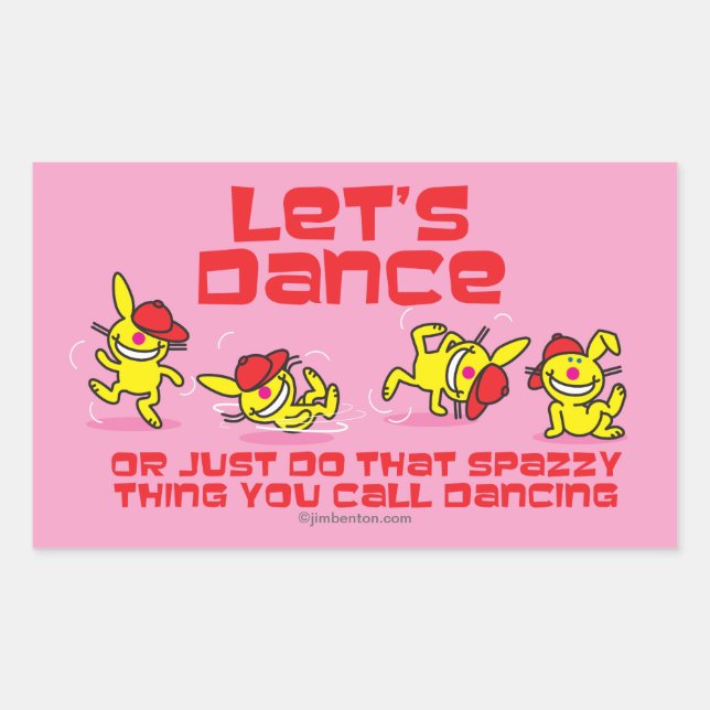 Let's Dance Sticker (Front)