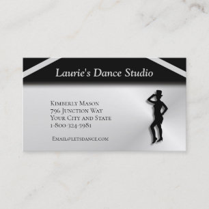 Let's Dance Studio Business Card