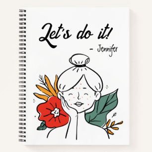 Let's do it checklist personalized notebook
