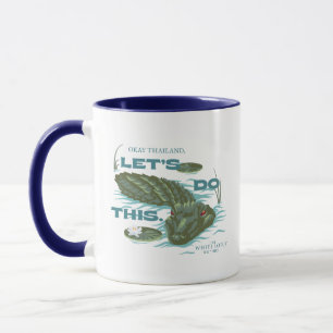 "Let's Do This" Alligator - The White Lotus Mug