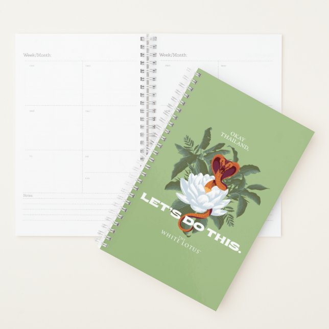 "Let's Do This" Cobra - The White Lotus Planner (Display)