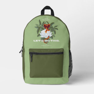 "Let's Do This" Cobra - The White Lotus Printed Backpack