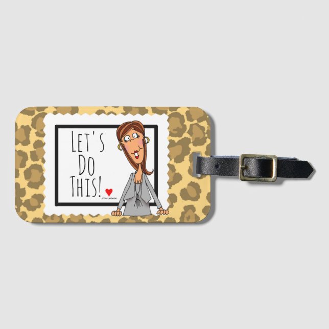 Let's Do This! Luggage Tag (Front Horizontal)