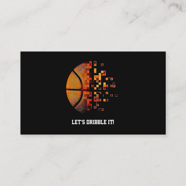 Let's dribble it! business card (Front)