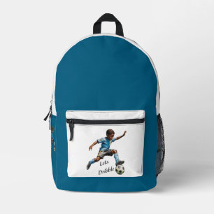 Let's Dribble Printed Backpack