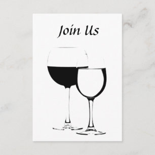 *LET'S DRINK SOME WINE* COOL INVITATION
