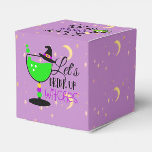 Let's Drink Up Witches, Don't Drink and fly Favor Box