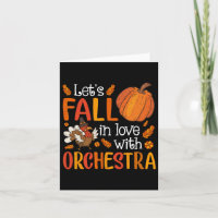 Lets Fall In Love With Orchestra Teacher Thanksgiv