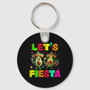 Lets Fiesta 5 Cinco De Mayo For Women Men Boys Gir Keychain