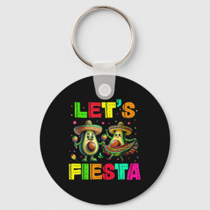 Lets Fiesta 5 Cinco De Mayo For Women Men Boys Gir Keychain
