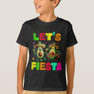 Lets Fiesta 5 Cinco De Mayo For Women Men Boys Gir T-Shirt