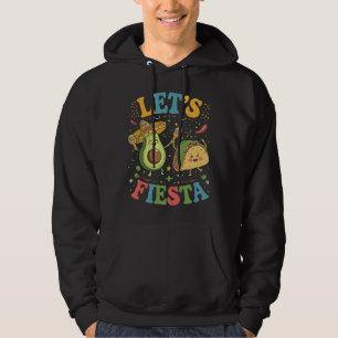 Let's Fiesta Avocado And Tacos Cinco De Mayo Hoodie