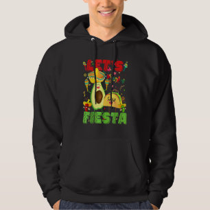 Let's Fiesta Avocado And Tacos Cinco De Mayo Mexic Hoodie