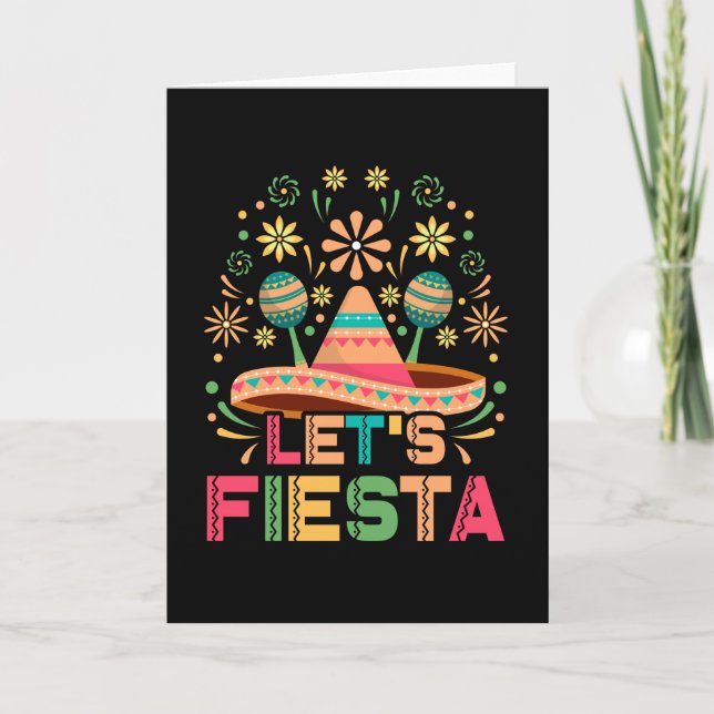 Let's Fiesta Card (Front)