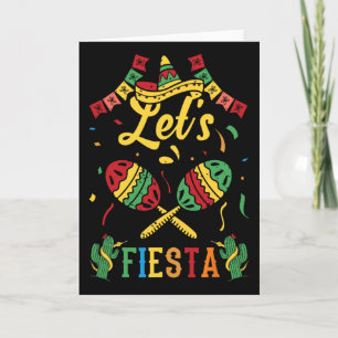 Let's Fiesta Cinco De Mayo Card