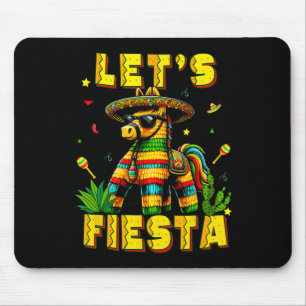 Lets Fiesta Cinco De Mayo Mexican Party Mexico Don Mouse Pad