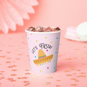 Let's Fiesta Cinco De Mayo Paper Cups