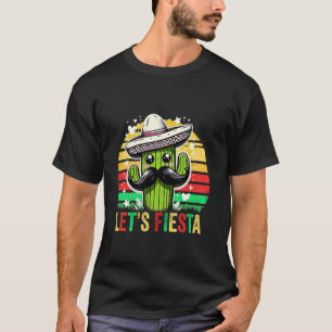LET'S FIESTA Mexican Cinco De Mayo T-Shirt