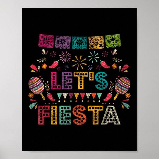 Lets Fiesta Mexico  Poster (Front)