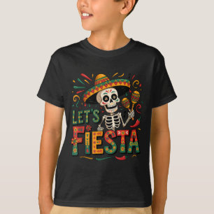 Let's fiesta party mexican 5 de mayo funny cinco T-Shirt