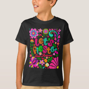 Let's fiesta san antonio cinco de mayo floral  T-Shirt