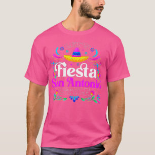 Lets Fiesta San Antonio Style Party Happy Cinco De T-Shirt