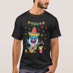 Let's Fiesta Shark Cinco De Mayo Mexican Fiesta Pa T-Shirt