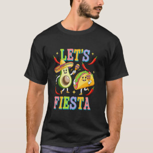 Let's Fiesta Shirt Mexican Men Women Kids Cinco De
