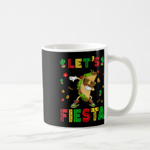 Lets Fiesta Tacos Dabbing Cinco De Mayo Mexican Pa Coffee Mug