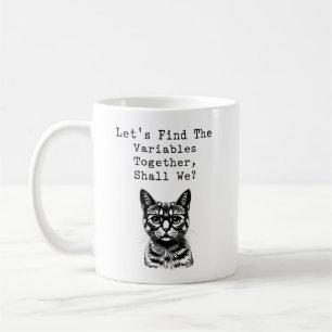 Let's Find Variables Together Math Lover Coffee Mug