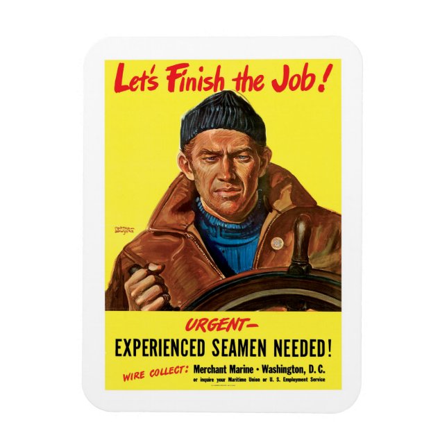 Let's Finish The Job! Magnet (Vertical)