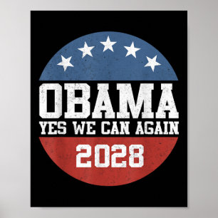 Lets Fix This Obama For President 2028 Political P Poster