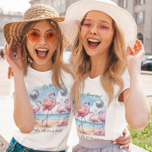 Let's Flamenco! Birthday Beach Bash Commemorative T-Shirt