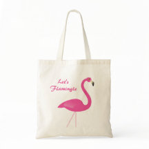 Let's Flamingle Budget Tote