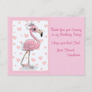 Let's Flamingo Postcard