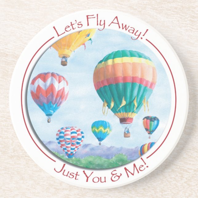 Let's Fly Away Coaster (Front)