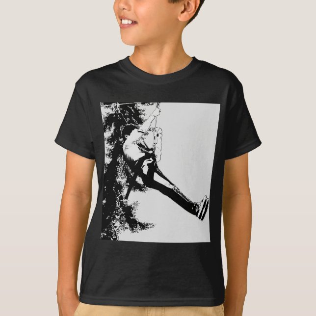 Lets Fly! - Ziplining Run T-Shirt (Front)