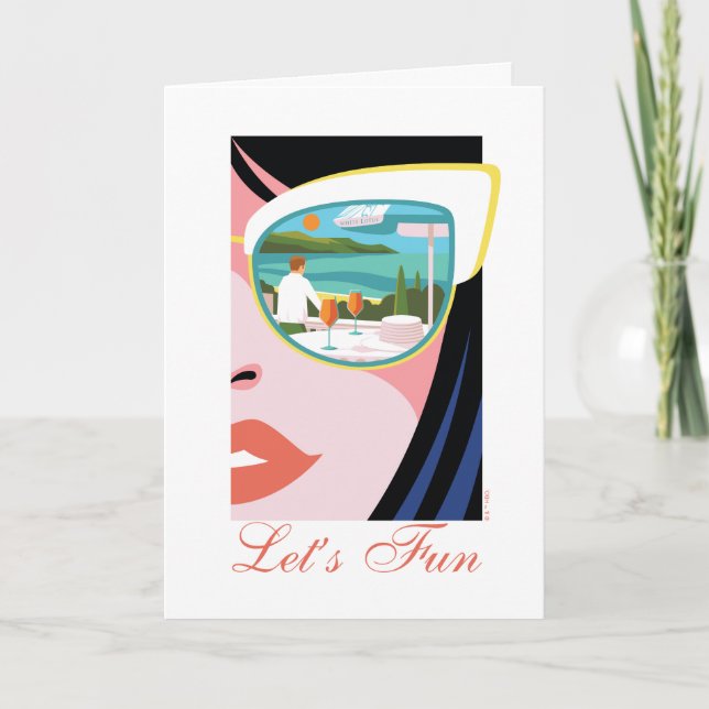 Let's Fun - The White Lotus Card (Front)
