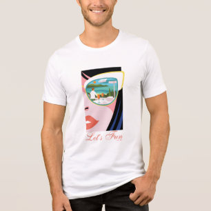 Let's Fun - The White Lotus Tri-Blend Shirt